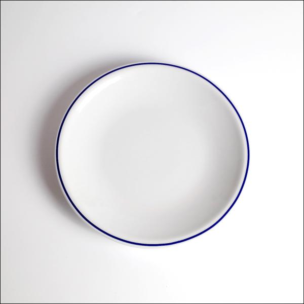 Saturnia 　Rome　Blue line　Dessert Plate　サタルニア　ローマ　ブ...