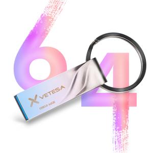 シリコンパワー　64GB USBメモリUSB3.1 / USB3.0 高速USB亜鉛合金ボディ 防水 防塵 耐衝撃 永久保証Windows/Mac対応(64GB)