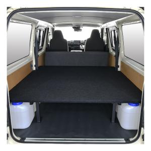 ハイエースベッドキットフレーム、車内工具収納台、車中泊用、アウトドア、車内適用 ハイエースベッドキットフレーム、車内工具収納台、車中泊用