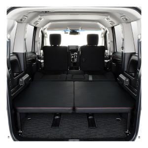 デリカ D:5 m.flat 8人乗り車専用 ショートベッドキット レザータイプ/クッション材40mm 日本製