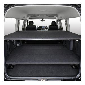 ハイエース ワゴンGL m.flat ベッドキット 4列目シート跳ね上げ