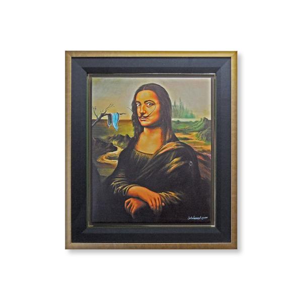 版画 額付 ジム・ウォーレン/dali by da Vinci アメリカ キャンバス 絵画 アート ...