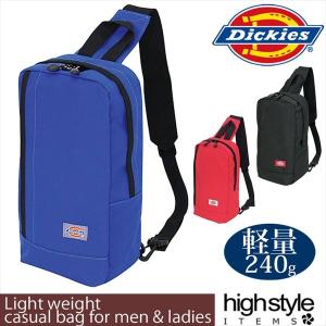 ボディバッグDickies(ディッキーズ)カジュアル 旅行 軽量ワンショルダーバッグ｜highstyle