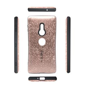 モザイク版 強化ガラスフィルム付き iFace...の詳細画像1
