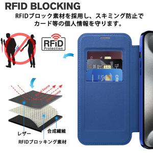 iPhone17 ケース 手帳型 RFID M...の詳細画像5
