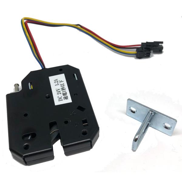 24V 用 ソレノイド ロック メタル筐体 電気ロック 電磁ロック キャビネットをスマートロック化 ...