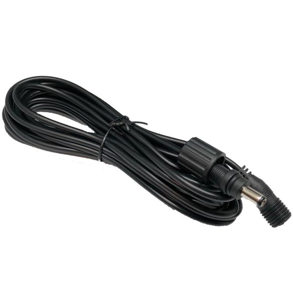 防水仕様 5m 2芯 5.5-2.1 DC 延長ケーブル 外径5.5mm 内径2.1mm DC 端子...