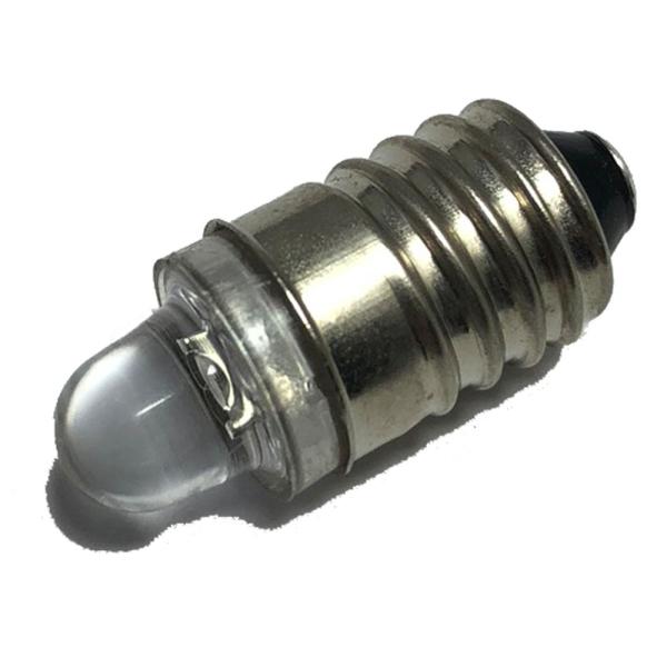 ミニバルブ版 E10 昼白色 低電圧 LED 豆電球 DC 1.5V-3.0Vで点灯可能 乾電池1個...