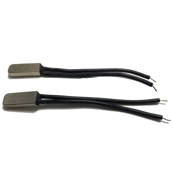 バイメタル式 サーモスイッチ 85度タイプ 常閉型 2個入 KSD9700 サーモスタット 温度スイ...