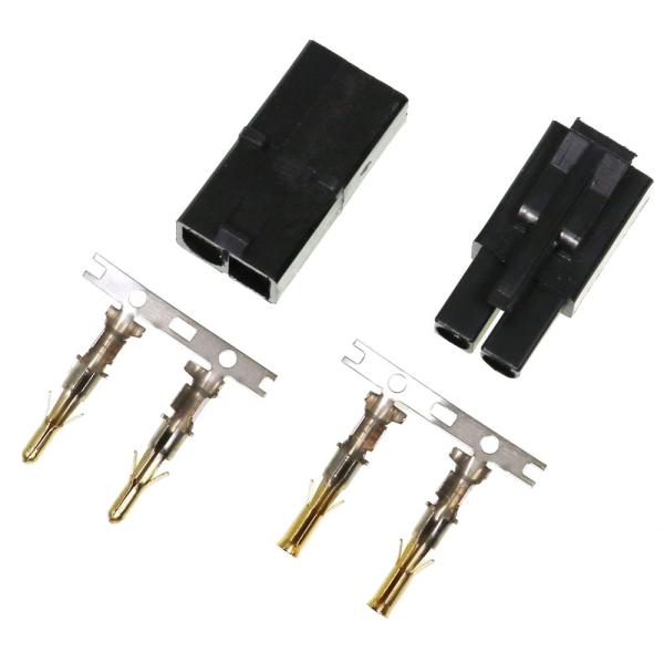 (S10)7.2VコネクターBK(ゴールトピン)1ペア[2713-BK]