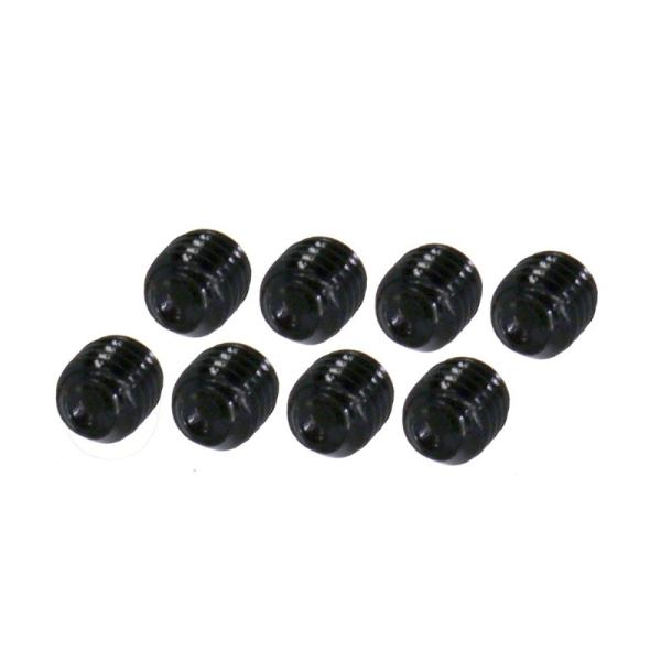 4x4mm スチール・セットスクリュー(8pcs)[SSS404]