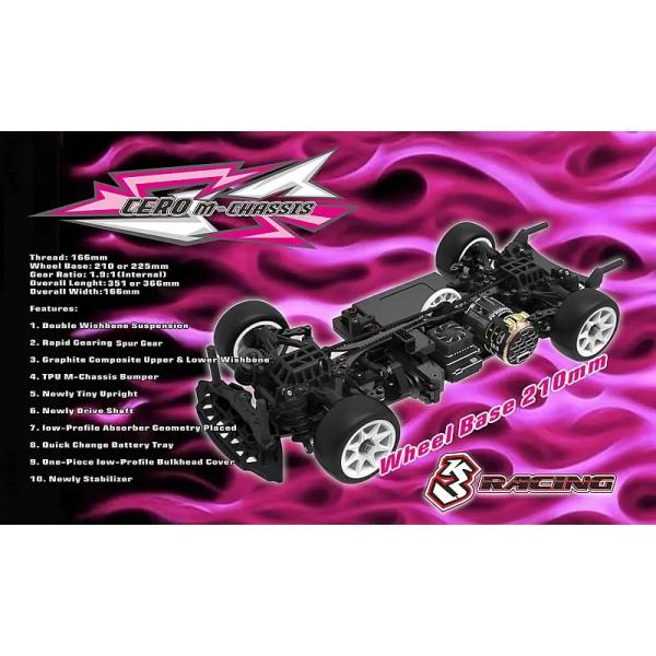 3レーシング セロ SPORT M210 キット[KIT-CERO-SPORT M210]