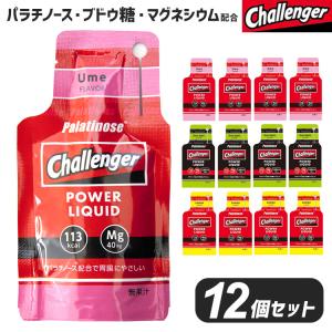 Challenger エナジー ジェル 12個 セット スポーツ ゼリー