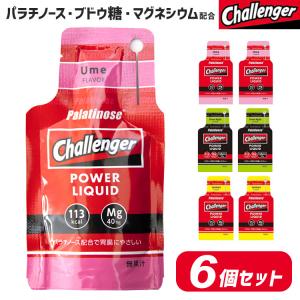 Challenger エナジー ジェル 6個 セット スポーツ ゼリー