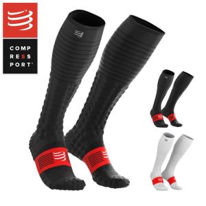 コンプレスポーツ COMPRESSPORT FSV3 フル ソックス レース&amp;リカバリー ロング ラン バイク ランニング トライアスロン ウェア レーシングソックス スポーツ