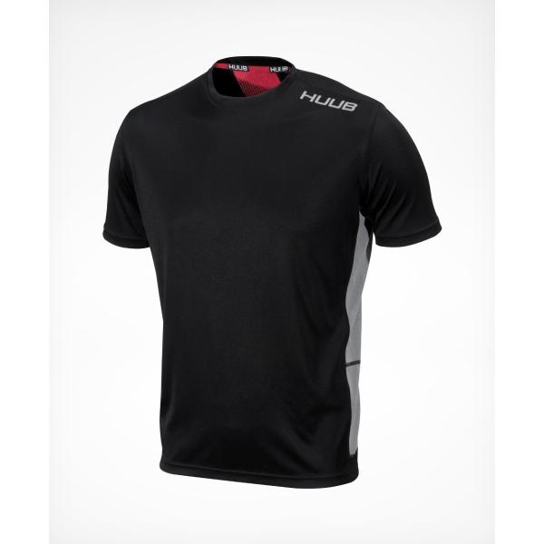 HUUB フーブ Tシャツトレーニングトップ TrainingTop Black Red ブラック ...