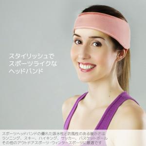 ヘッドバンド ヘアバンド スポーツ ヘアアクセ...の詳細画像1