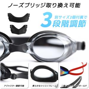 リニューアル スイムゴーグル スイミングゴーグ...の詳細画像3
