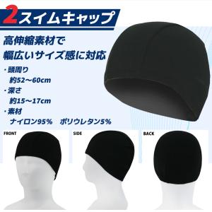競泳水着 スイムキャップ プール スパッツ エ...の詳細画像5