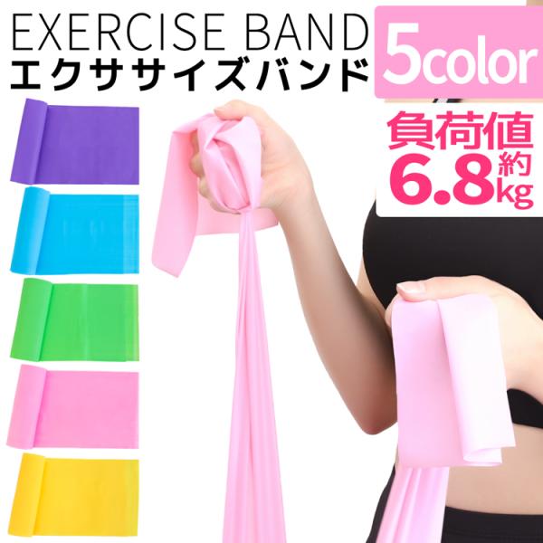 新作入荷 ヨガバンド セラバンド トレーニングチューブ ゴムバンド 初心者 懸垂 トレーニング シェ...