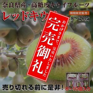 奈良県産の希少レッドキウイ期間限定！【産地直送品】【送料無料】