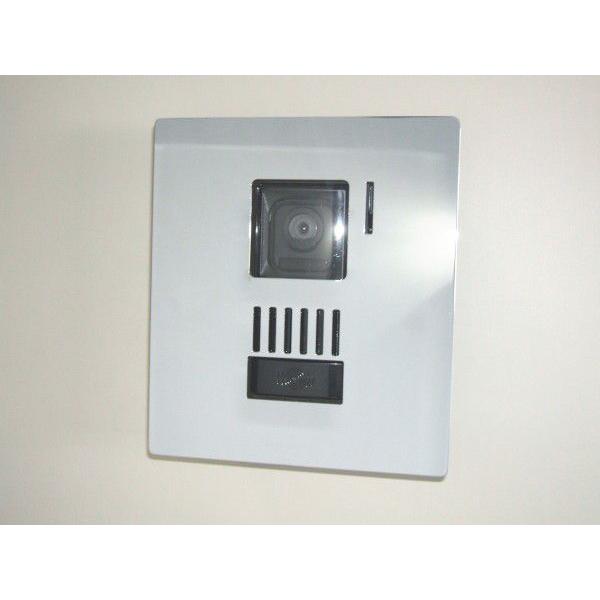 インターホンカバー　標準型　クロームメッキ