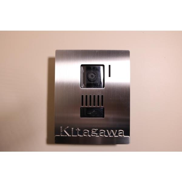 インターホンカバー 標準型 名入れ （切り文字ヘアライン仕上げ）