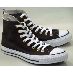 CONVERSE コンバース オールスター ALL STAR FLATEYELETS HI ブラウン メンズ フラットアイレッツ ハイカット キャンバス