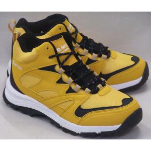 HI-TEC ハイテック HT HKU25 ロックネス WP イエロー メンズ レディース 透湿 防水 軽量 ウインターブーツ スノトレ トレッキング アウトドア スニーカー
