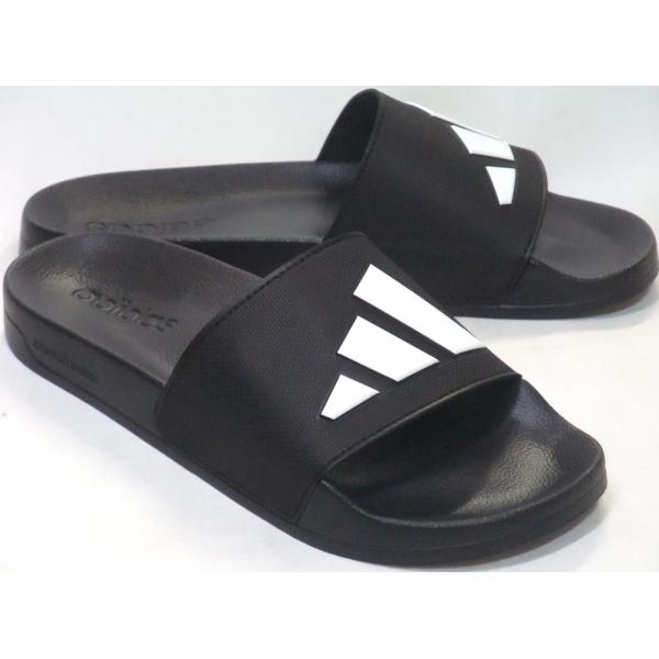 adidas アディダス ADILETTE SHOWER アディレッタ シャワー ブラック/ホワイト...