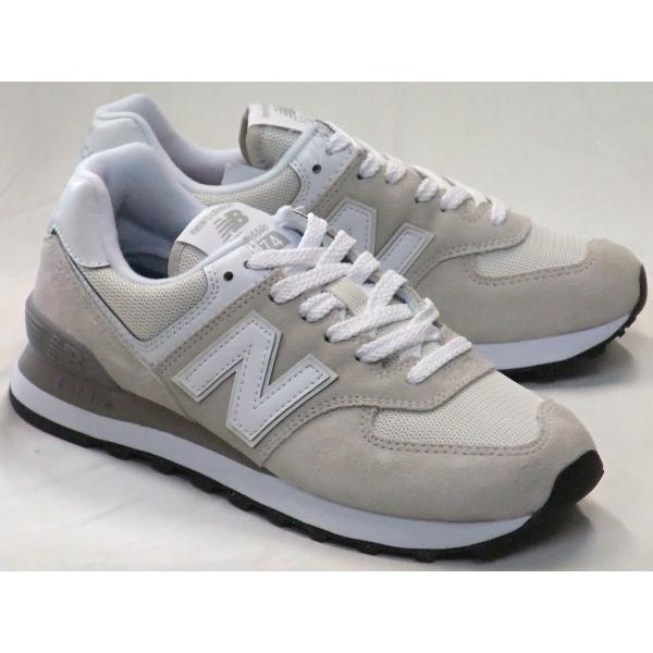 new balance ニューバランス ML574 EVW クラシックランニング オフホワイト レデ...