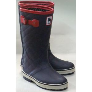 MOZ モズ MZ-91021 防寒 軽量 ロングブーツ 長靴 ネイビー