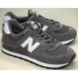 new balance ニューバランス ML574 EG2 クラシックランニング グレー メンズ D...