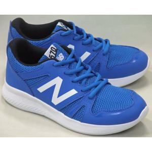 new balance ニューバランス YK570 BL ブルー キッズ 軽量 ランニングスタイル ジュニア スニーカー シューレース 子供靴