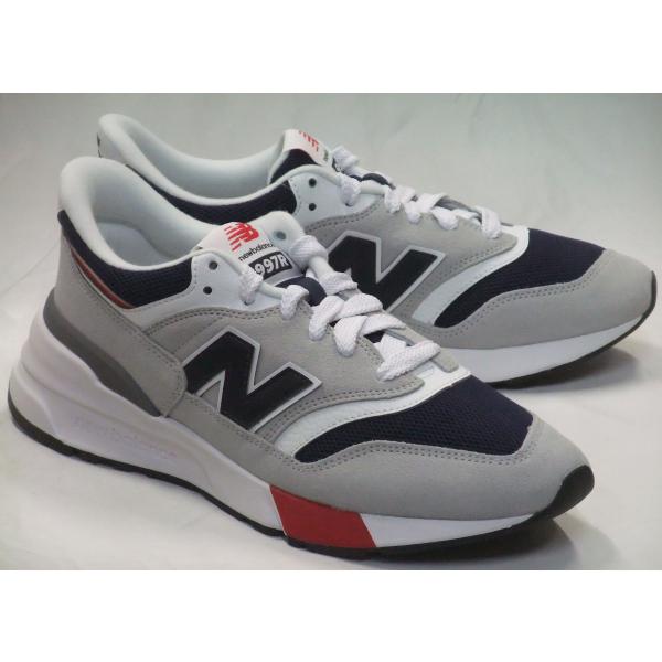 new balance U997R EB クラシックランニング グレー/ネイビー メンズ Dワイズ ...