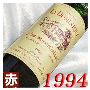 1994年 シャトー ラ ドミニク 750ml フランス ヴィンテージ ボルドー サンテミリオン 赤...