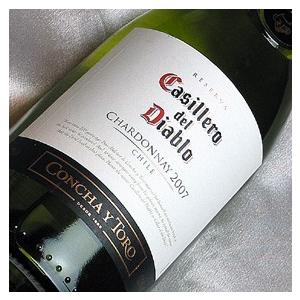 コンチャ イ トロ カッシェロ デル ディアブロ シャルドネConcha y Toro Casillero del Diablo Chardonnay チリワイン セントラル 白 ワイン 辛口 750ml