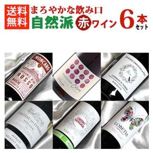 自然派ワインセット ワインセット 自然派 赤ワイン ベーシック 飲み比べ 6本セット Ver.13