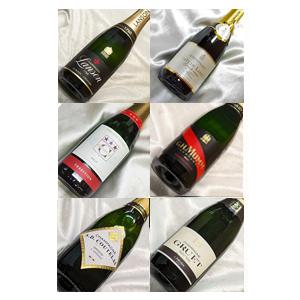 シャンパンづくし ハーフボトル飲み比べ6本セット 中堅実力派メゾンVer