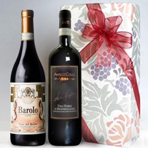 イタリア カジュアルワイン 赤白 の 2本組 ギフトセット 3000円 750ml