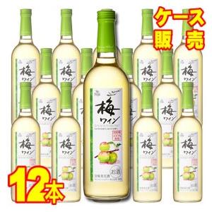 サントネージュ 梅ワイン 720ml 12本 ケース販売 白 ワイン 国産 正規品 wine