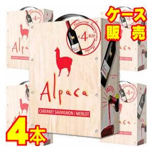 アルパカ カベルネ メルロー バッグインボックス 3000ml  3Ｌ× 4箱 ケース販売 赤ワイン...