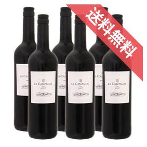 ワイン 赤ワイン ラ カンパーニュ メルロー 6本セット フランスワイン ミディアムボディ 750ml wine｜ヒグチワイン Higuchi Wine