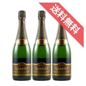 カルテット アンダーソン ヴァレー ブリュット ハーフボトル 375ml 3本セット Quartet...
