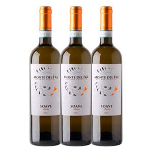 ソアーヴェ クラッシコ 750ml 3本セット モンテ デル フラ イタリア ヴェネト 白 ワイン ...