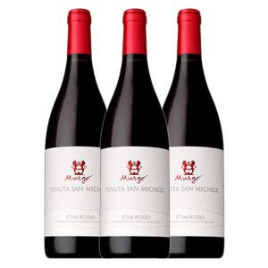 テヌータ サン ミケーレ エトナ ロッソ 750ml 3本セット ムルゴ イタリア シチリア 赤 ワ...