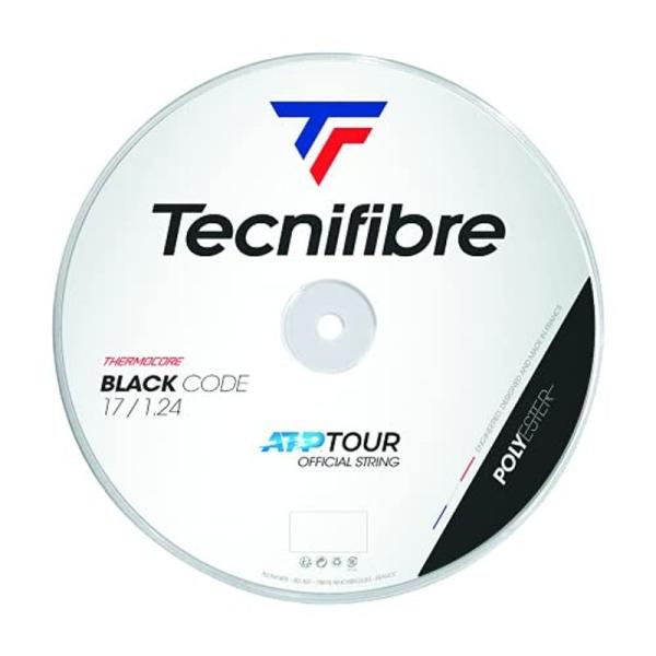 テクニファイバー(Tecnifibre) 硬式テニス ガット ブラックコード 200m 1.24mm...