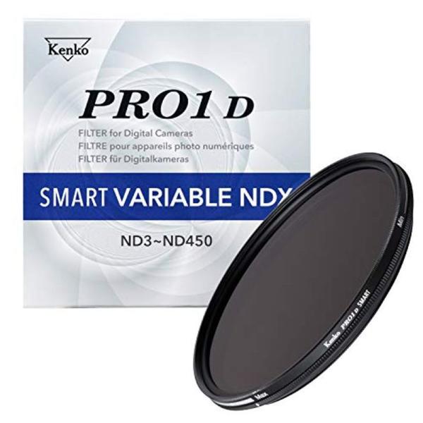 Kenko 可変NDフィルター PRO1D smart バリアブル NDX 55mm ND3~32 ...