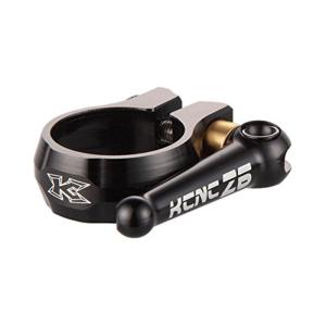 KCNC 自転車 軽量 シートポストクランプ MTB QR SC12 31.8MM ブラック 653021｜higurashi-kobo