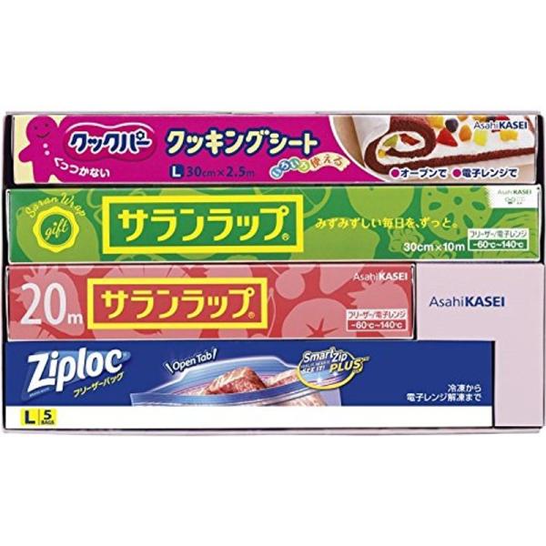 引越し挨拶用ギフト お得な6件分 御挨拶 のし付き 名前入り 旭化成 サランラップバラエティギフトS...